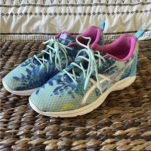 ASICS Women’s Corrido Gel Running Shoes Size 8.5 Blue Pink